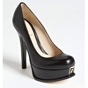 FENDI 'Fendista' Double Platform Pump